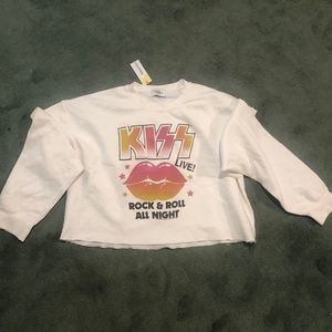 Long Sleeve Cropped Soulcycle Sweatshirt